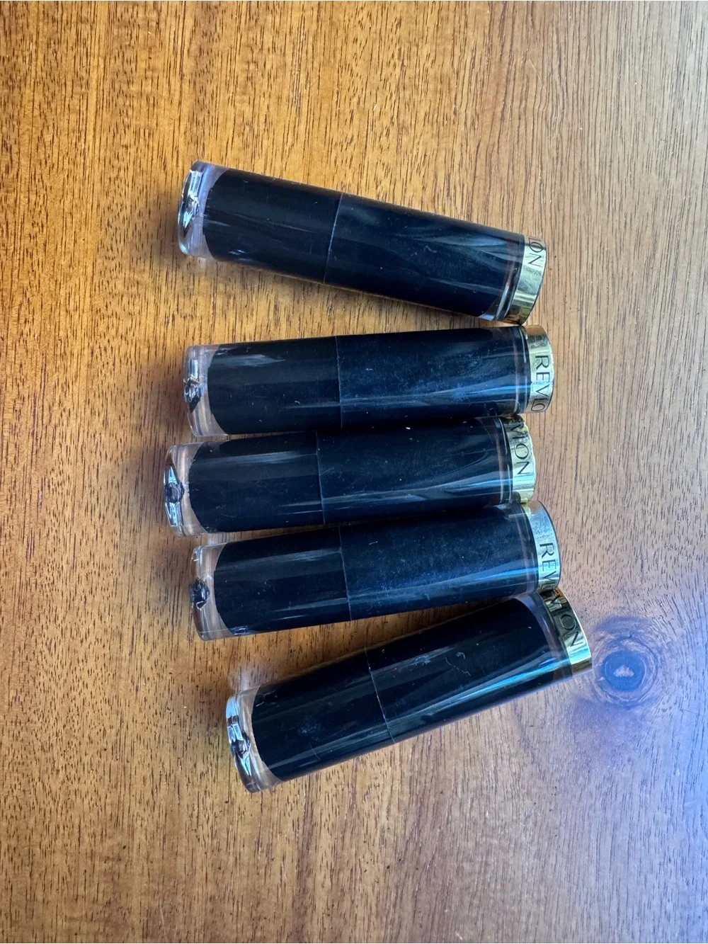 Set of 5 Revlon super lustrous lipsticks